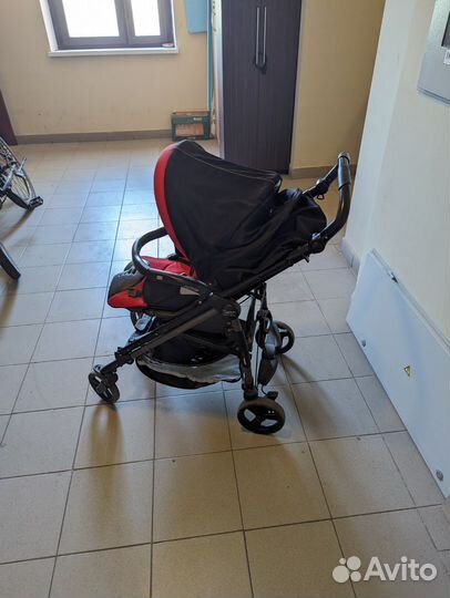 Коляска трость peg perego pliko switch