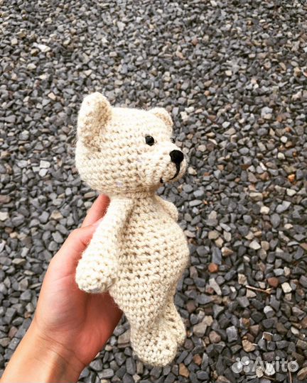 Игрушка ручной работы медвежонок