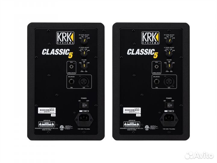 KRK Classic 5 (комплект: 2 монитора + подставки+ка