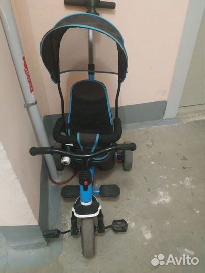 Трехколесный велосипед коляска