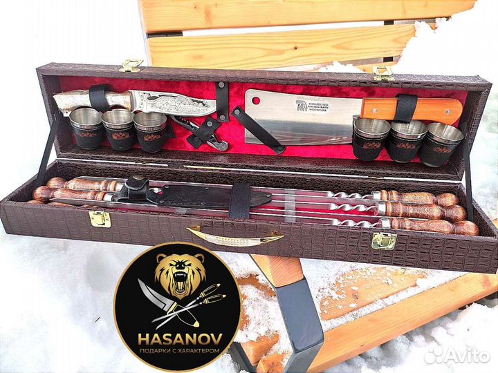 Шашлычный набор для шампуров