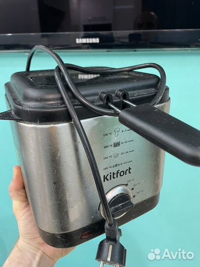 Фритюрница бу Kitfort