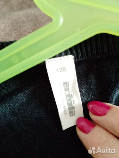 Кардиган для девочки Акула 128