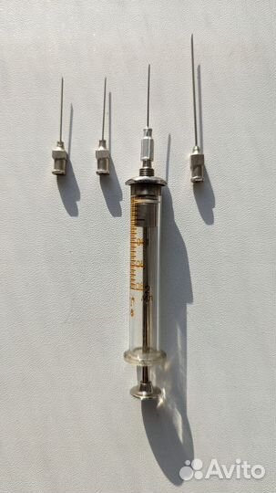 Винтажный советский шприц