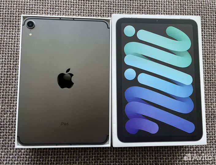Планшет apple iPad mini 6 wifi + cellular 64gb рст