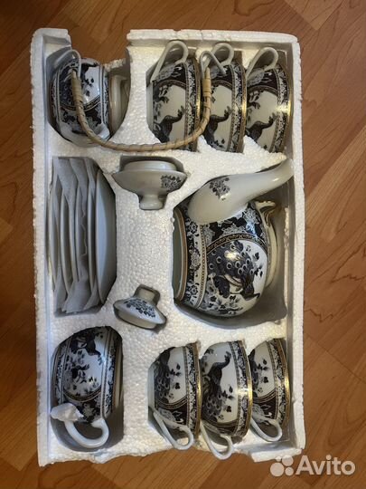 Чайный сервиз «синяя сказка»