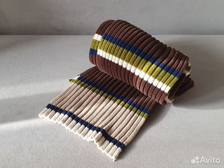 Шарф унисекс в полоску