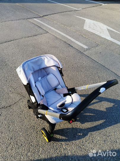 Коляска кресло Doona с базой серая