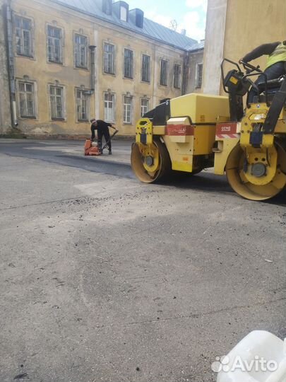 Асфальтирование, Укладка асфальта, Благоустройство