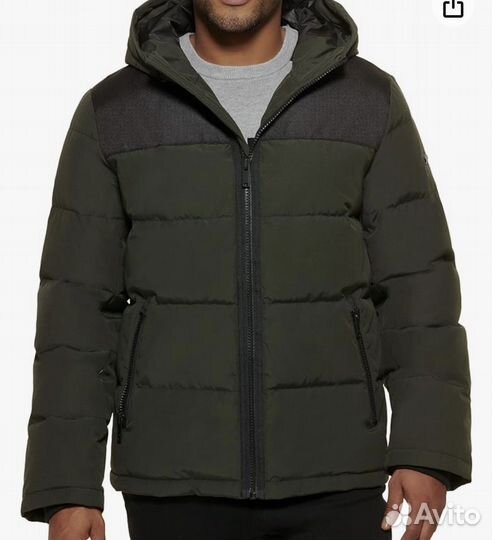 Пуховик мужской новый dkny, размер XS