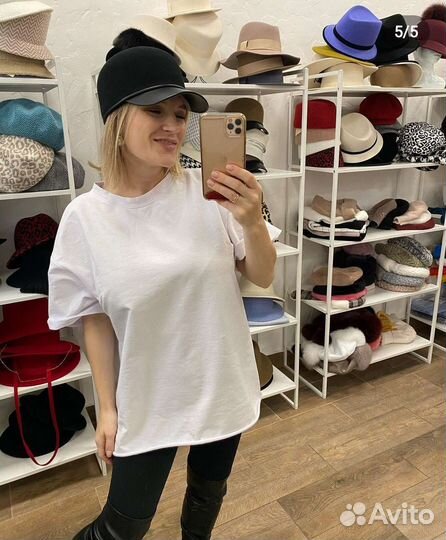 Кепка/бейсболка фетровая женская