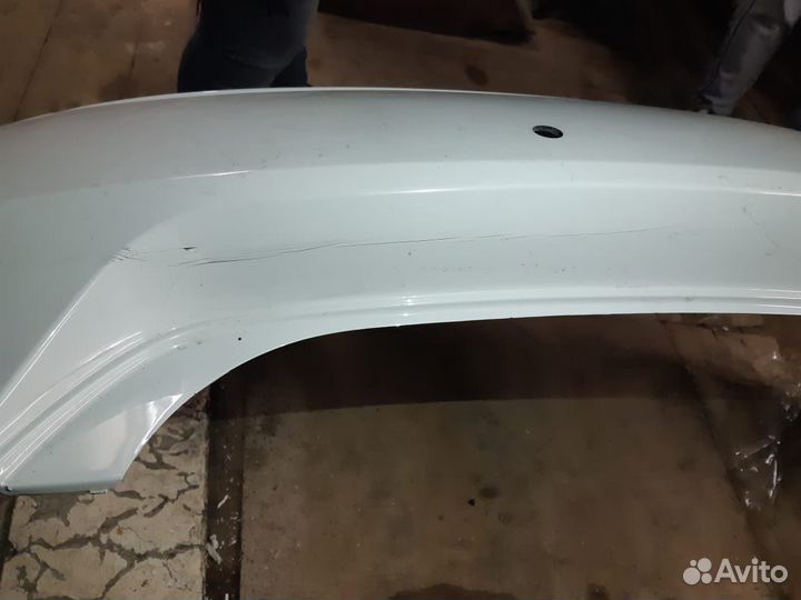 Задний бампер для vw polo sedan
