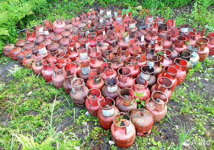 Газовый балоны 5 литров СССР