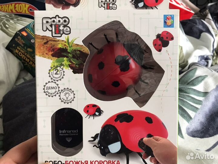 Игрушка робот божья коровка