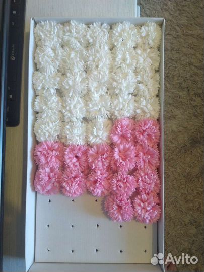 Цветы из мыла