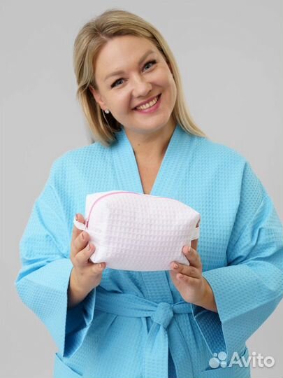 Халат банный вафельный Артикул 261 - 258