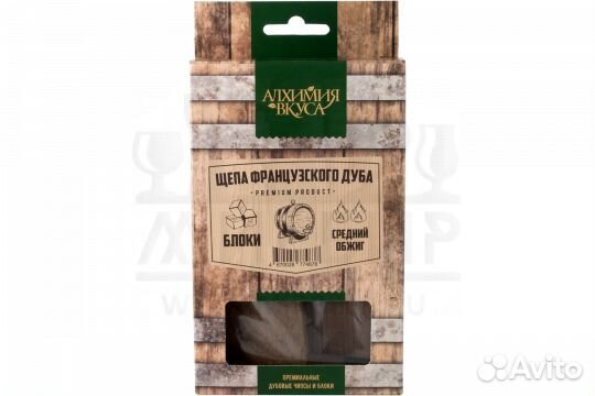 Щепа французского дуба Алхимия вкуса,блоки