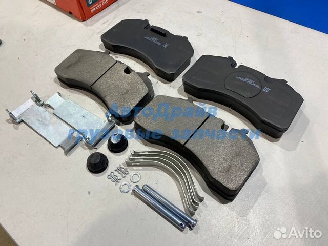 Колодки тормозные дисковые BPW TS2 4309