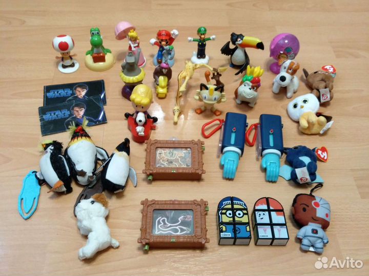 Игрушки из макдональдс, sego, McDonald's, хеппимил