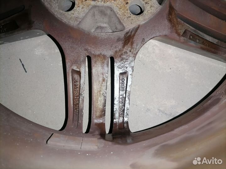 Комплект литых дисков