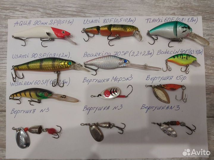 Продаю Воблеры Блёсна