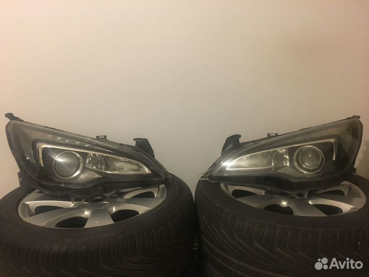 Opel astra J GTC Фара AFL ксенон адаптив