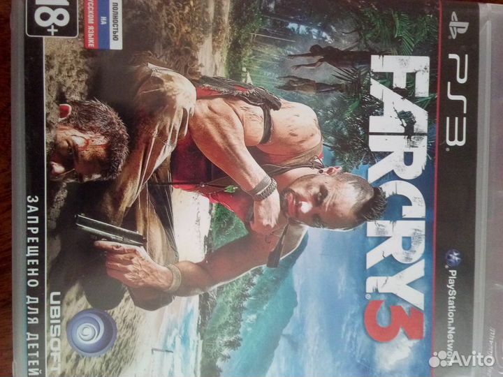 Диск sony PS3 farcry3