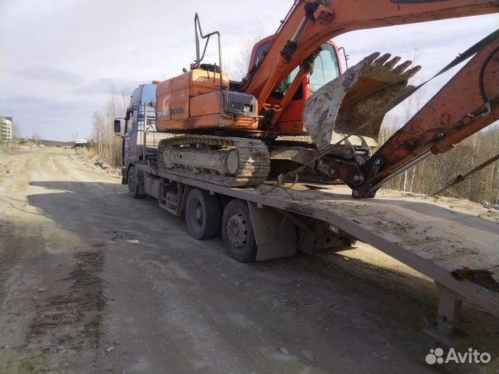 Низкорамный трал перевозка негабарита