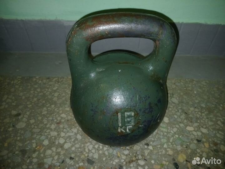 Гиря 16 кг СССР