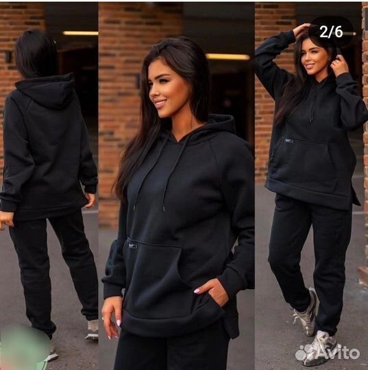 Спортивный костюм женский теплый