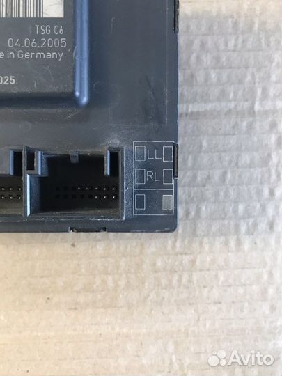 Блок управления двери Audi A6 C6 4f