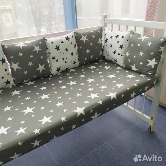 Защита для детской кроватки/манежа