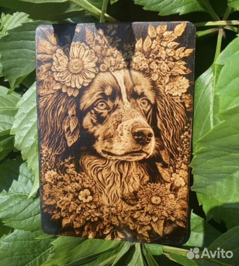 Картина на дереве на заказ