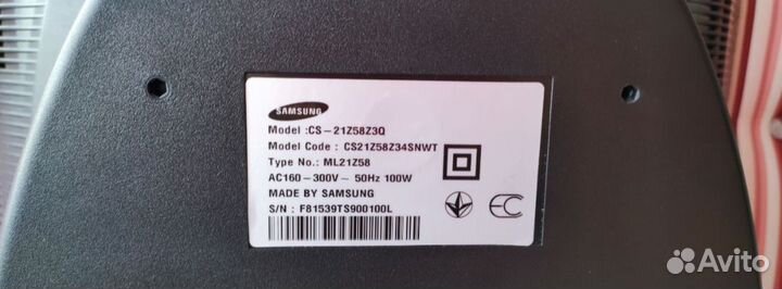 Телевизор samsung CS-21Z58Z3Q