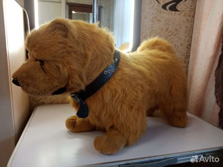 Игрушка мягкая Собака чау чау