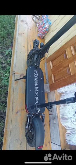 Самокат wolong m4 pro plus