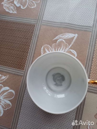 Кофейная пара Yamasen фарфор 24к позолота