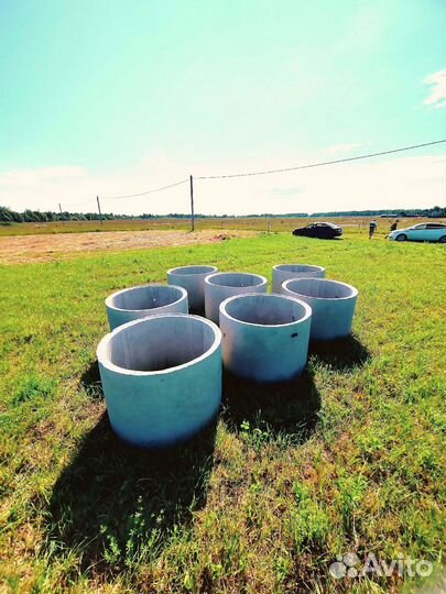 Септики выгребные ямы из бетонных колец
