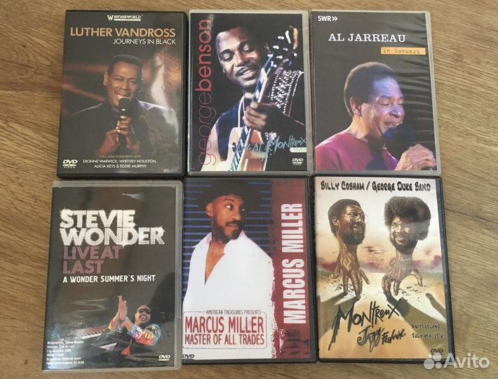 Stevie Wonder, George Benson, Marcus Miller на DVD
