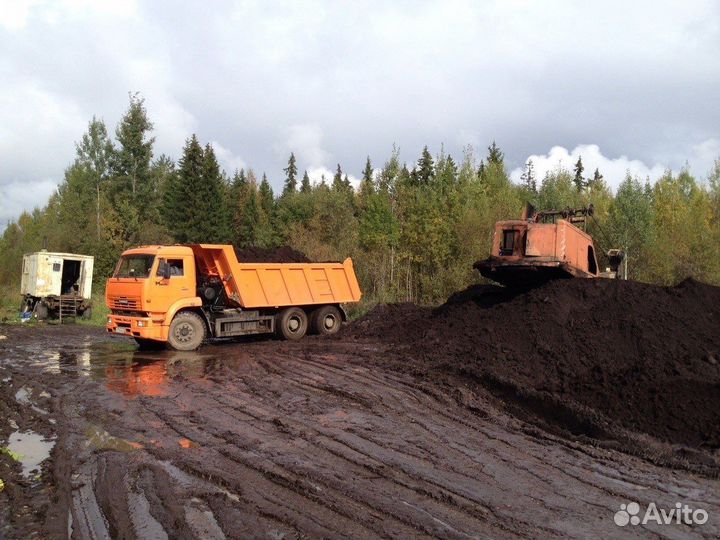 Чернозем, торф, Грунт