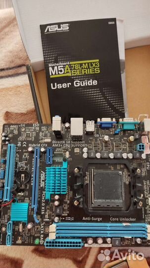 Материнская плата asus M5A78L-M LX
