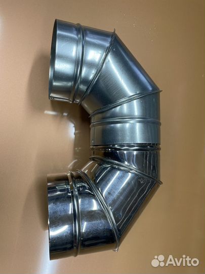 Трубы для дымохода (готовый комплект для печки)