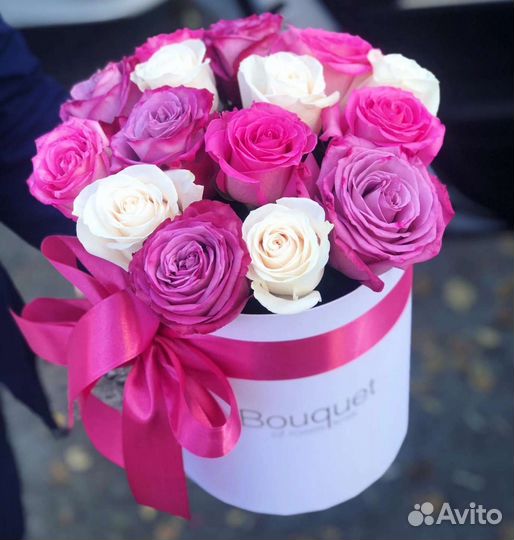 Цветы розы букет