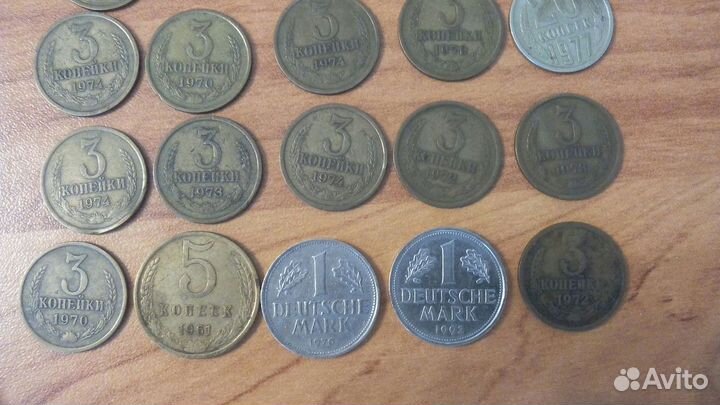 Монеты 1970-1993г