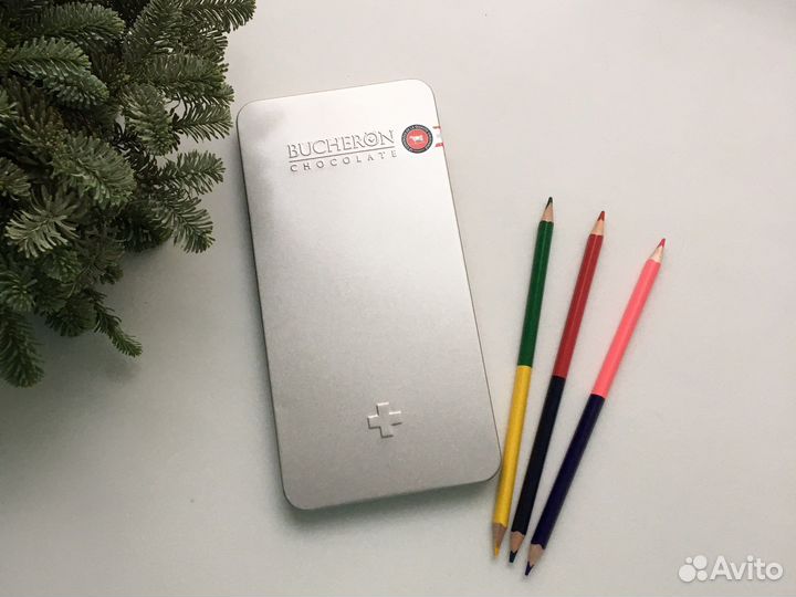 Пенал металлический для карандашей, ручек, кистей