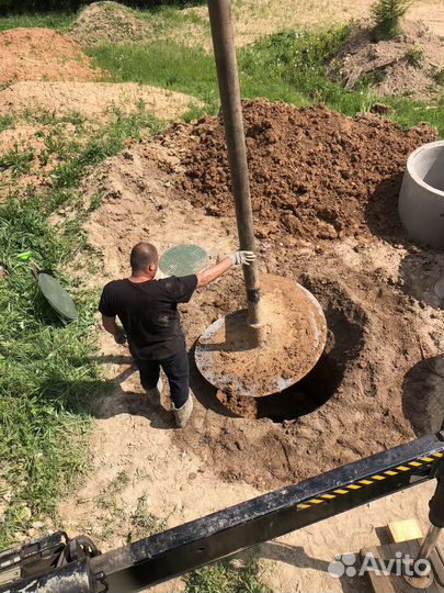 Бурение и копка колодцев,септиков под ключ