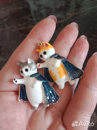 Броши Котятки