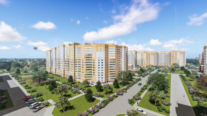 1-к. квартира, 39,1 м², 2/12 эт.