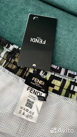 Шорты плавательные Fendi (3XL) новые