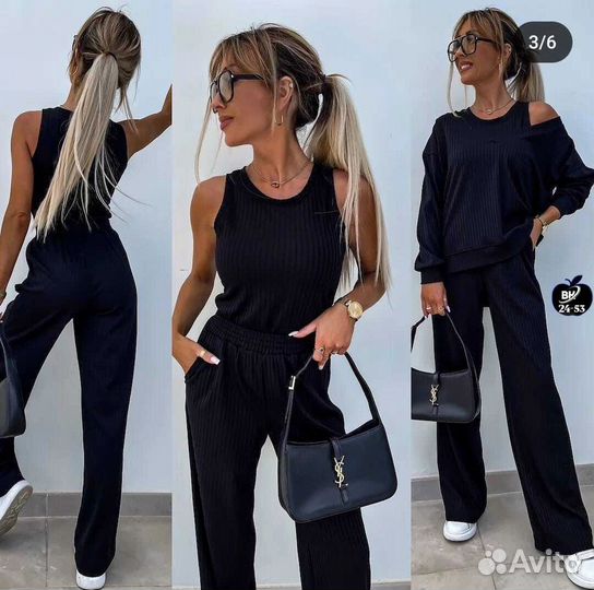 Костюм тройка женский от 44 до 50